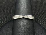 14K WG DIAMOND STACKABLE BAND