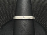 14KWG BAND, 6/0.07CT, 2.86G