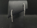 14KWG EARRING 24/.24CT, 1.79G