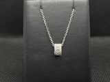 14KWG PENDANT, 24/0.22 CT, .66