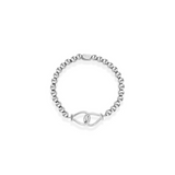GET HOOKED BRACELET - STEEL