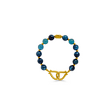 GET HOOKED BRACELET - TURQS &
