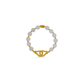 GET HOOKED BRACELET - WHITE CA