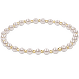 GRATEFUL PEARL 4MM BRACELET