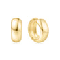 GOLD CHUBBY MEDIUM HUGGY HOOP