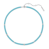 SILVER LAB CREATED TURQUOISE N