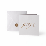 XOXO GREETING CARD