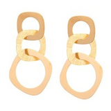 SS + YG PLATED LIZETTE EARRING