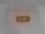 14K YGTT DIAMOND FASHION RING