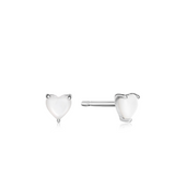 MOTHER OF PEARL STUD EARRINGS