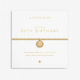 A LITTLE 50TH BIRTHDAY - GOLD