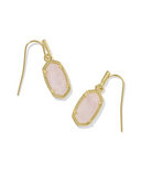 LEE DROP EARRING GOLD ROSE