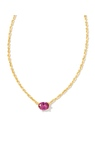 FEB CAILIN PNDNT NCK GOLD PURP