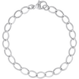 STERLING SILVER BRACELET 7 IN.