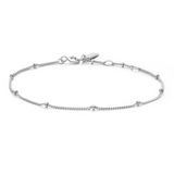 SILVER ORB BRACELET