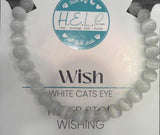 WISH - WHITE CAT EYE - STACKER