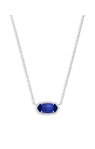 ELISA NECKLACE COBALT CATS EYE