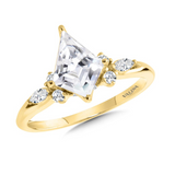 14K YG VALINA 1/4 CTW SEMI-MOU
