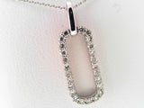 P DIA 1/4CT & CHAIN WG