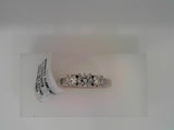 .75CT TW 3 STONE DIAMOND RING