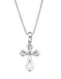 S-C DIVA DIAMOND CROSS PENDANT
