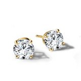 14K YG 1/2 CTW STUDS
