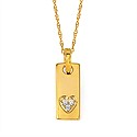 14KY-C LADIES PENDANT CTW: 0.0