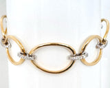 14KY/WG BRACELET, 70/0.49CT, 1
