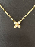 FINAL SALE 14KYG PENDNAT W/ CH