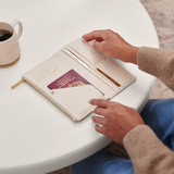 ZANA WRISTLET POUCH-CHECKBOOK