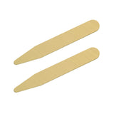 8 pc Solid Brass Collar Stay Set - 2 pr 2.5