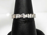 14K WG 0.47 CTW BAGUETTE DIAMO