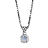 SS 7MM ROUND RAINBOW MOONSTONE