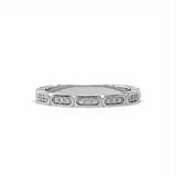 14KYG DIA STACKABLE BAND .16CT