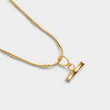 GOLD COATED BAMBOO NECKLACE