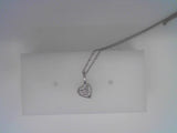 14KWG CLUSTER HEART PENDANT .0