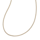 20" Stainless Steel Gold IP Plated 2mm Curb Chain