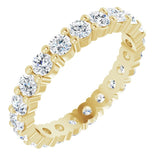 14K Yellow 1 1/4 CTW Lab-Grown Diamond Eternity Band
