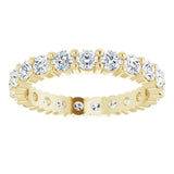 14K Yellow 1 1/4 CTW Lab-Grown Diamond Eternity Band