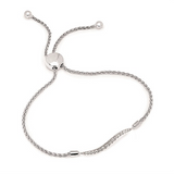 STERLING SILVER BOLO BRACELET