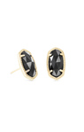 ELLIE EARRING GOLD BLACK