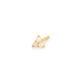 DAHLIA - TRI-OPAL STUD EARRING