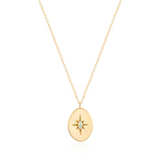 ELARA OPAL DISC NECKLACE