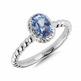 COLORE SS CR SAP RING