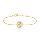 GOLD SHINY SUN STAR BRACELET