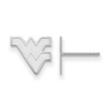 SS RHOD PLATED WV EARRINGS