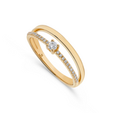 14KYG DIA RING (.07D - 24, .06