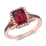 LE VIAN 14K RG RING .25 DIA 1.