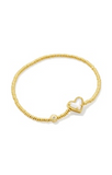 ARI HEART STRCH BRC GOLD IVORY