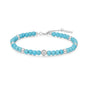 SILVER LAB CREATED TURQUOISE B